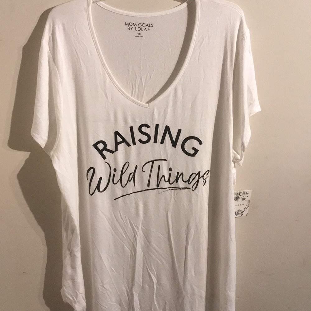 Mom Goals “Raising Wild Things” Shirt